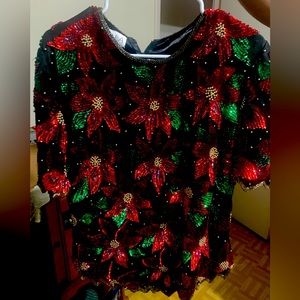 Sequin top